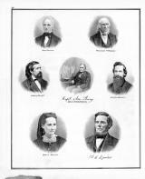 John Gillett, Raymond, P. Babcock, James Haight, Capt. Asa Loring, arthur Holmes, Mary J. Squires, D.Squires